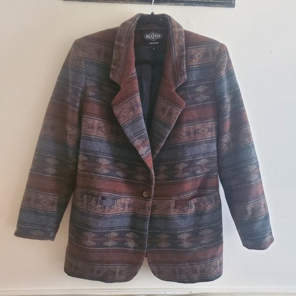 Braetan 90s Aztec blazer size small - Picture 1 of 8